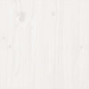 Stella Homewares Bed Frame without Mattress White Solid Wood 90x190 cm
