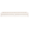 Stella Homewares Bed Frame without Mattress with Drawers White 90x190 cm