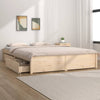 Stella Homewares Bed Frame without Mattress with Drawers 135x190 cm