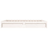 Stella Homewares Bed Frame without Mattress with Drawers White 135x190 cm