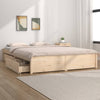 Stella Homewares Bed Frame without Mattress with Drawers 150x200 cm