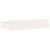 Stella Homewares Bed Frame without Mattress with Drawers White 183x203 cm King