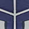 Stella Homewares Party Tent with 4 Mesh Sidewalls Blue 3x4 m HDPE