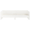 Stella Homewares Pull-out Day Bed without Mattress White 2x(90x190) cm