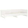 Stella Homewares Pull-out Day Bed without Mattress White 2x(90x190) cm