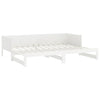 Stella Homewares Pull-out Day Bed without Mattress White 2x(90x190) cm
