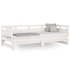 Stella Homewares Pull-out Day Bed without Mattress White 2x(90x190) cm