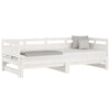 Stella Homewares Pull-out Day Bed without Mattress White 2x(90x190) cm