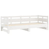 Stella Homewares Pull-out Day Bed without Mattress White 2x(90x190) cm