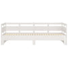 Stella Homewares Pull-out Day Bed without Mattress White 2x(90x190) cm