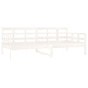 Stella Homewares Day Bed without Mattress White Solid Wood Pine 90x190 cm