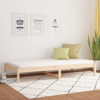 Stella Homewares Day Bed without Mattress 90x190 cm Solid Wood Pine