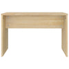Stella Homewares Dressing Stool Sonoma Oak 70x35x45 cm Engineered Wood