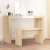 Stella Homewares Dressing Stool Sonoma Oak 70x35x45 cm Engineered Wood