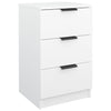 Stella Homewares Bedside Cabinet White 40x36x65 cm
