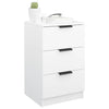 Stella Homewares Bedside Cabinets 2 pcs White 40x36x65 cm
