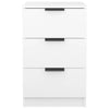 Stella Homewares Bedside Cabinets 2 pcs White 40x36x65 cm