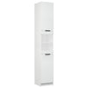 Stella Homewares Bathroom Cabinet White 32x34x188.5 cm Engineered Wood