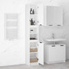 Stella Homewares Bathroom Cabinet White 32x34x188.5 cm Engineered Wood