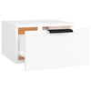 Stella Homewares Wall-mounted Bedside Cabinets 2 pcs White 34x30x20 cm