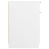 Stella Homewares Desk Cabinet White 33.5x50x75 cm Engineered Wood