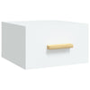 Stella Homewares Wall-mounted Bedside Cabinets 2 pcs White 35x35x20 cm