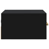 Stella Homewares Wall-mounted Bedside Cabinets 2 pcs Black 35x35x20 cm