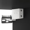 Stella Homewares Wall-mounted Bedside Cabinets 2 pcs Black 35x35x20 cm