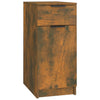 Stella Homewares Desk Cabinet Smoked Oak 33.5x50x75 cm Engineered Wood