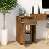 Stella Homewares Desk Cabinet Smoked Oak 33.5x50x75 cm Engineered Wood