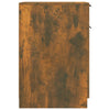 Stella Homewares Desk Cabinet Smoked Oak 33.5x50x75 cm Engineered Wood
