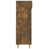 Stella Homewares Shoe Cabinet Smoked Oak 60x35x105 cm Engineered Wood