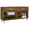 Stella Homewares Shoe Cabinet Smoked Oak 102x35x55 cm Engineered Wood