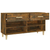 Stella Homewares Shoe Cabinet Smoked Oak 102x35x55 cm Engineered Wood
