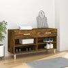 Stella Homewares Shoe Cabinet Smoked Oak 102x35x55 cm Engineered Wood