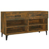 Stella Homewares Shoe Cabinet Smoked Oak 102x35x55 cm Engineered Wood