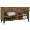 Stella Homewares Shoe Cabinet Smoked Oak 102x35x55 cm Engineered Wood