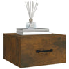 Stella Homewares Wall-mounted Bedside Cabinets 2 pcs Smoked Oak 35x35x20 cm