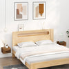 Stella Homewares Wall-mounted Bedside Cabinets 2 pcs Brown Oak 35x35x20 cm
