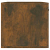 Stella Homewares Wall Cabinet Smoked Oak 60x36.5x35 cm Engineered Wood