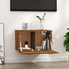 Stella Homewares Wall Cabinet Smoked Oak 60x36.5x35 cm Engineered Wood