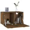 Stella Homewares Wall Cabinet Smoked Oak 60x36.5x35 cm Engineered Wood