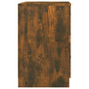 Stella Homewares Bed Cabinet Smoked Oak 40x40x63 cm Engineered Wood
