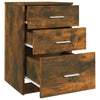 Stella Homewares Bed Cabinet Smoked Oak 40x40x63 cm Engineered Wood