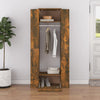 Stella Homewares Hallway Cabinets 2 pcs Smoked Oak Engineered Wood
