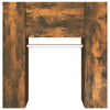 Stella Homewares Hallway Cabinets 2 pcs Smoked Oak Engineered Wood