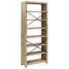 Stella Homewares 7-Tier Bookcase 80x30x200 cm Solid Wood Acacia