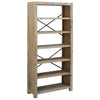 Stella Homewares 6-Tier Bookcase 80x30x170 cm Solid Wood Acacia