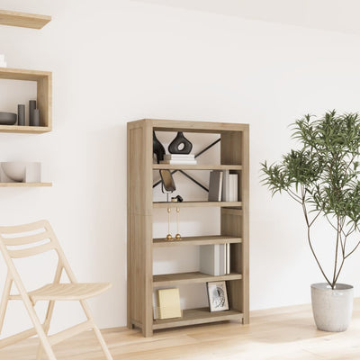 Stella Homewares 5-Tier Bookcase 80x30x140 cm Solid Wood Acacia