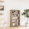 Stella Homewares 5-Tier Bookcase 80x30x140 cm Solid Wood Acacia
